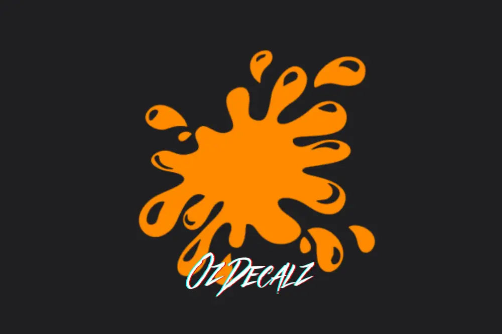 SPLAT STICKER - OZDecalz