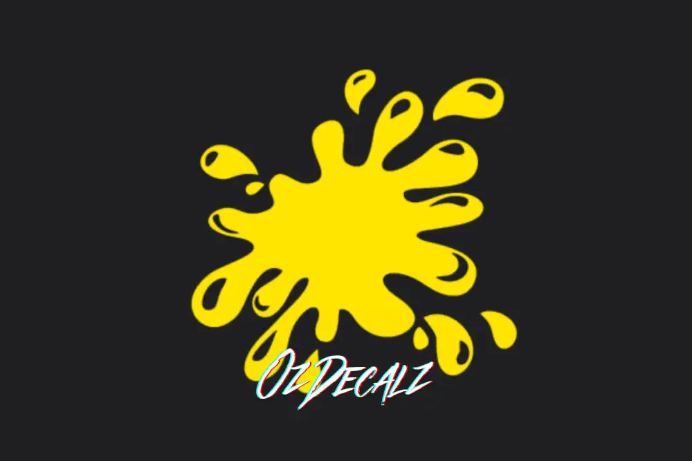 SPLAT STICKER - OZDecalz