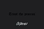 HELMET STICKER: TRUST THE PROCESS - OzDecalz