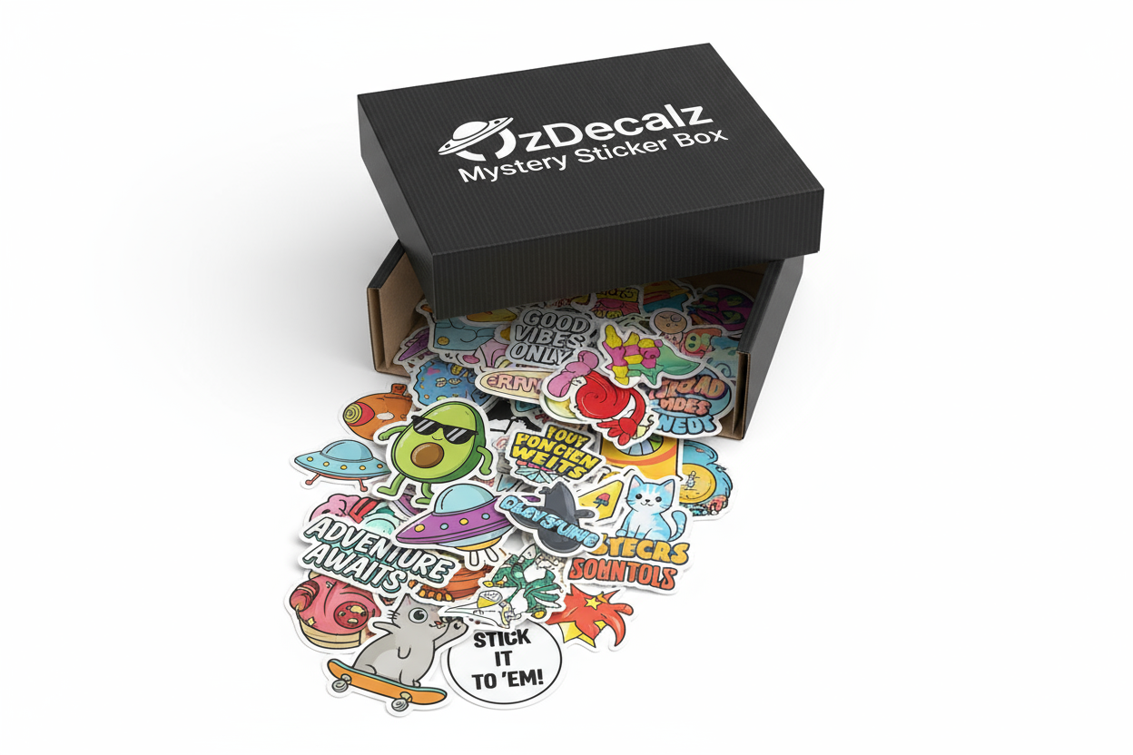 Mystery Die Cut Sticker Box