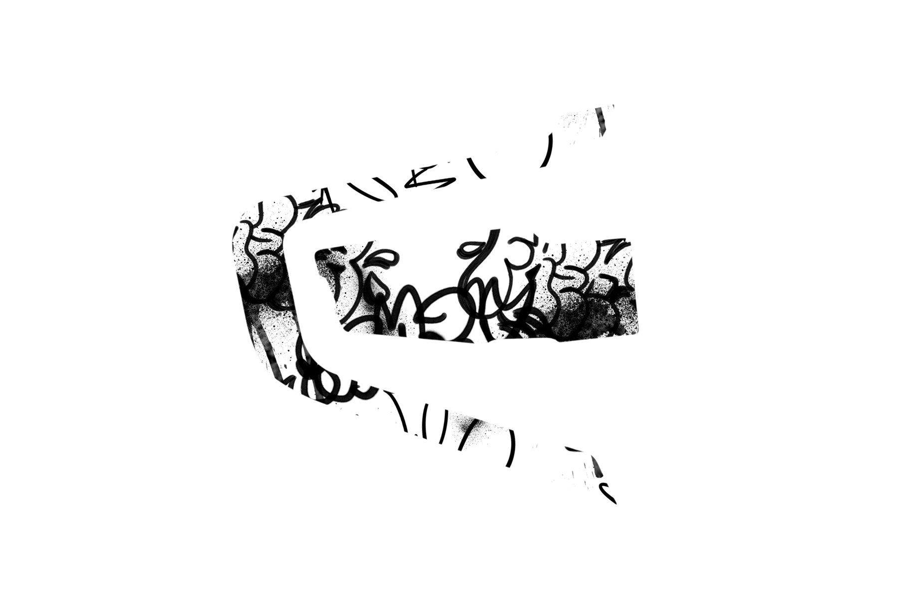 INTERCOM SKIN: GRAFFITI WHITE