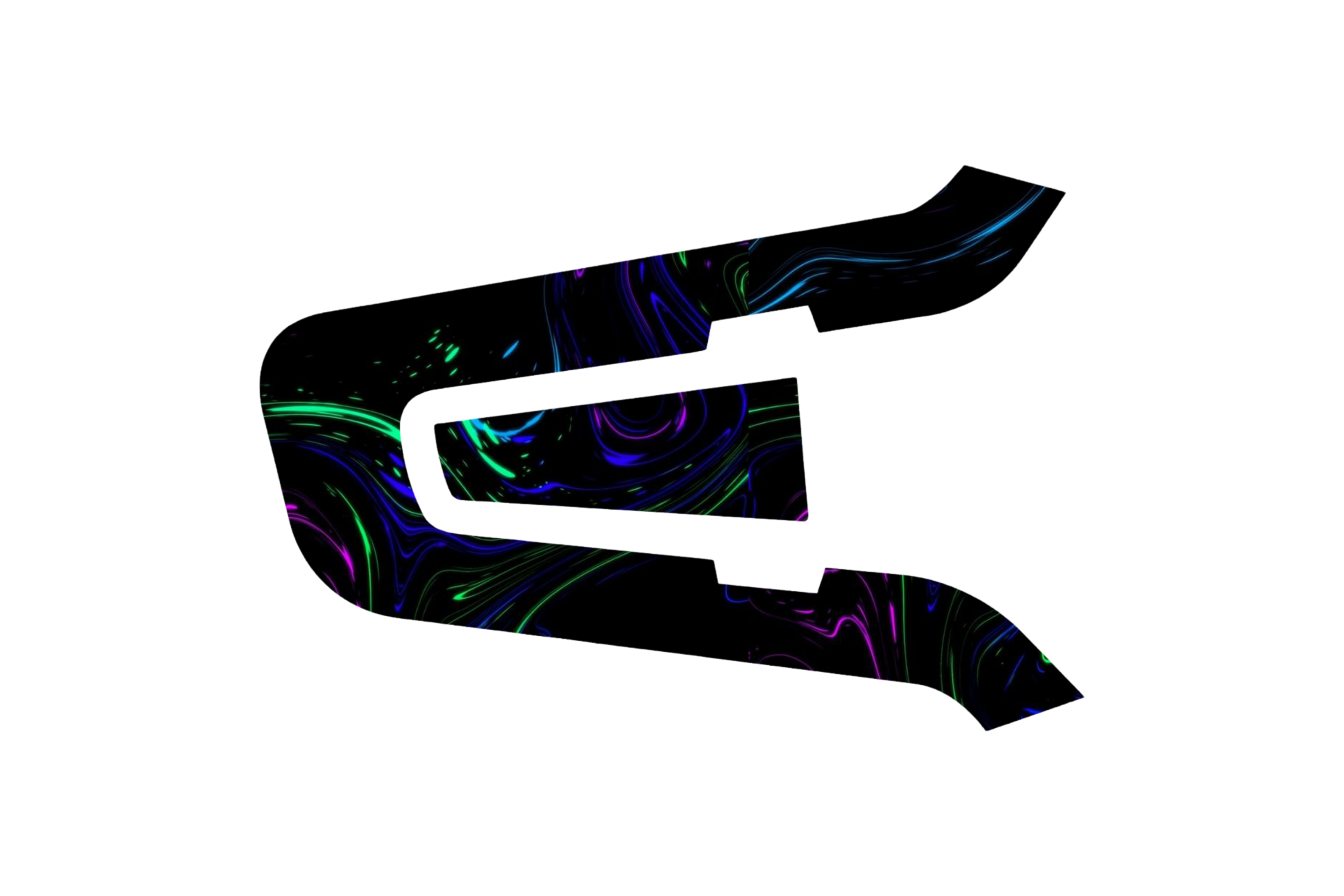 Packtalk  Skin: NEON SWIRL DARK