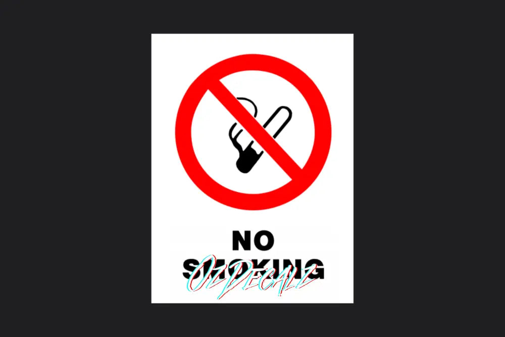 NO SMOKING