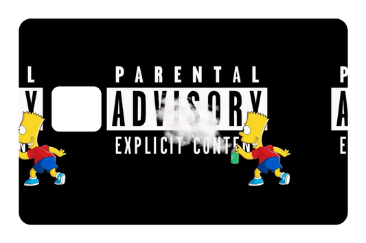 CARD SKIN: PARENTAL ADVISORY