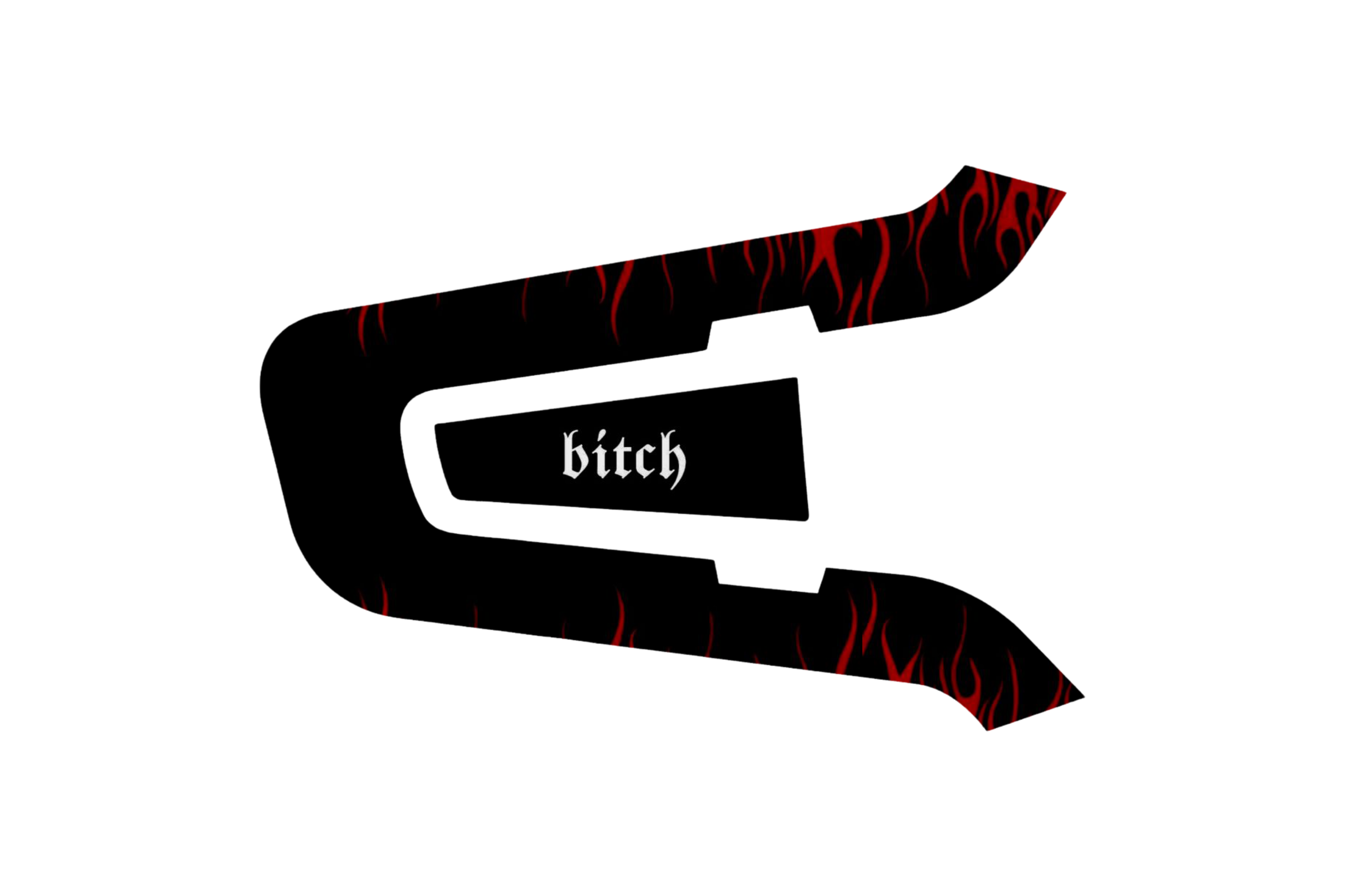 Packtalk  Skin: RED FLAME B*TCH