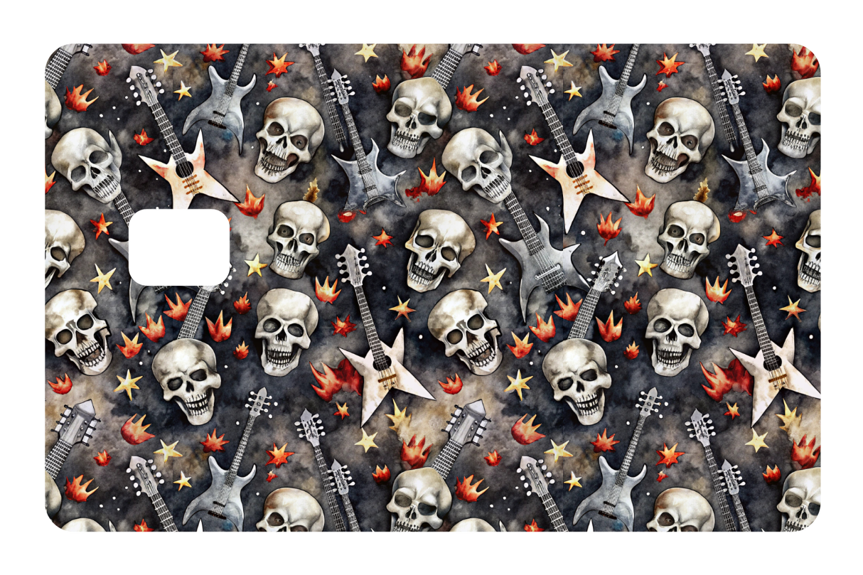 CARD WRAP: ROCK & ROLL