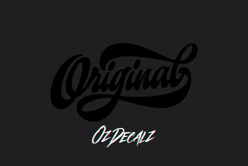 ORIGINAL STICKER - OzDecalz