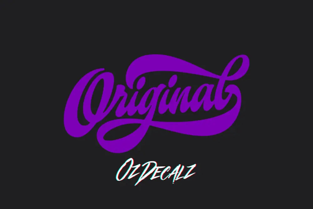 ORIGINAL STICKER - OzDecalz