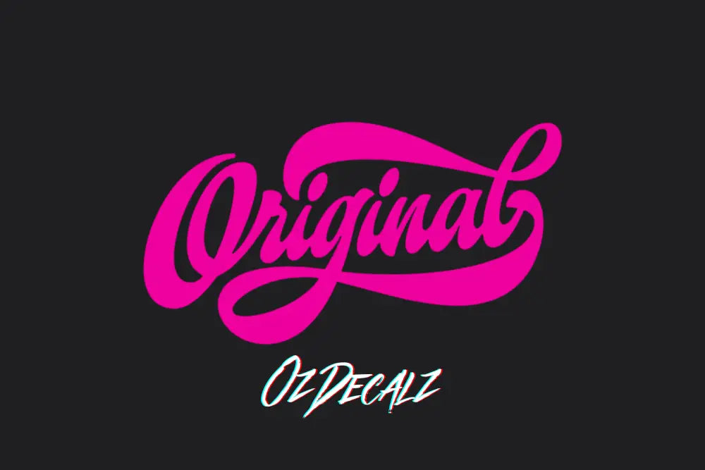 ORIGINAL STICKER - OzDecalz