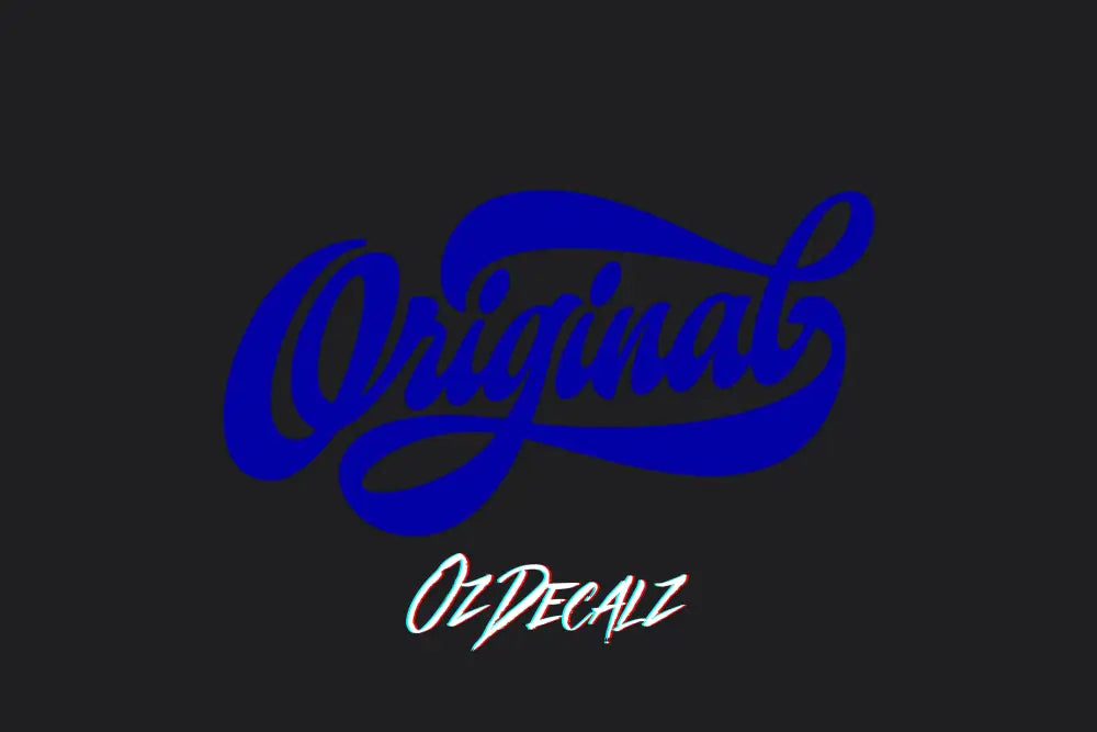 ORIGINAL STICKER - OzDecalz