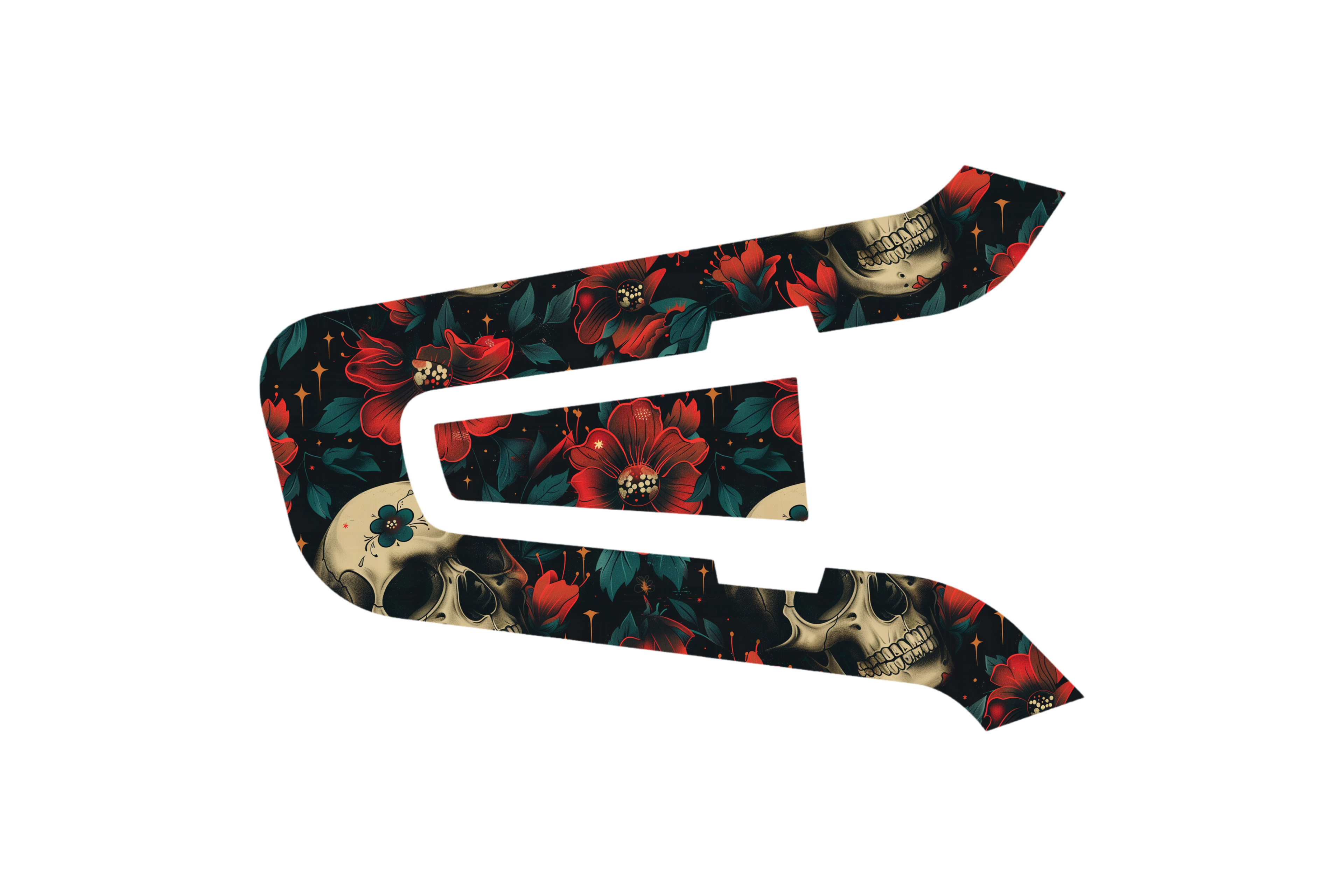 CARDO SKIN: SKULLS & FLOWERS 16