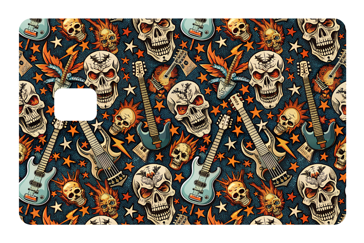 CARD WRAP: ROCK & ROLL