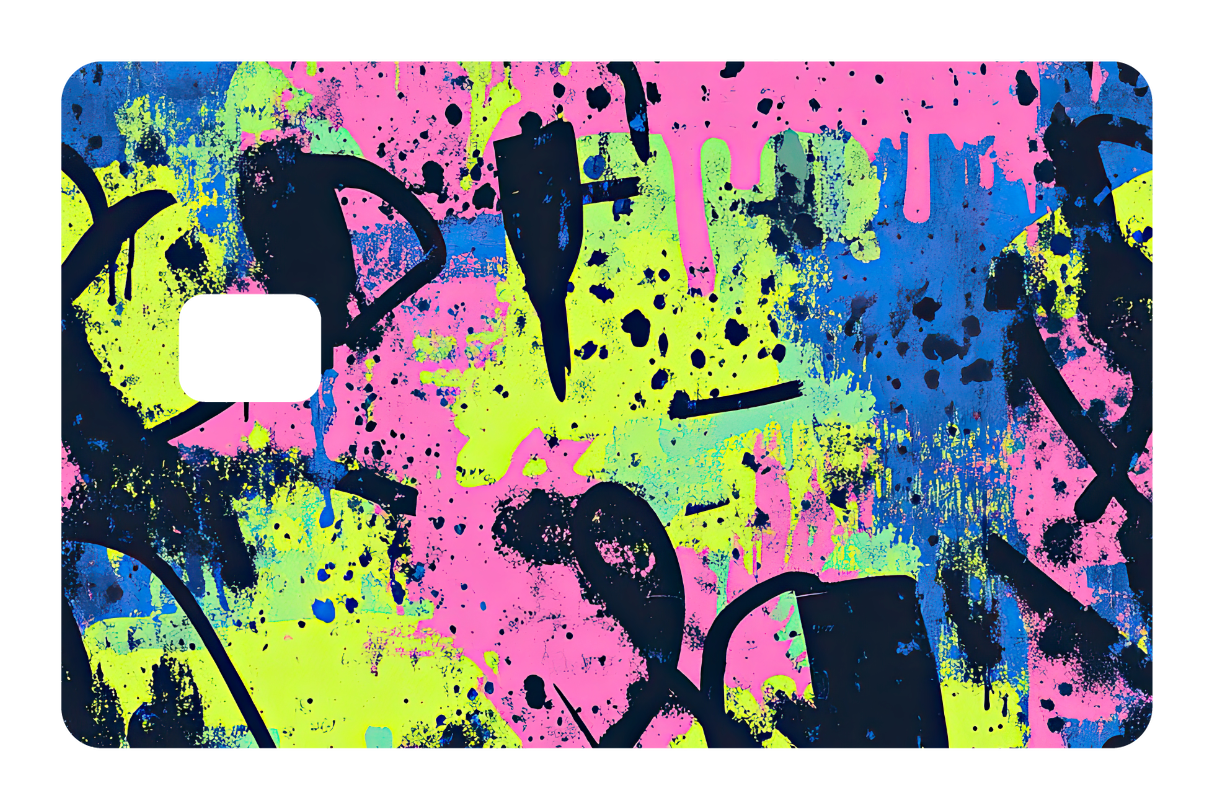 CARD WRAP: GRAFFITI 09