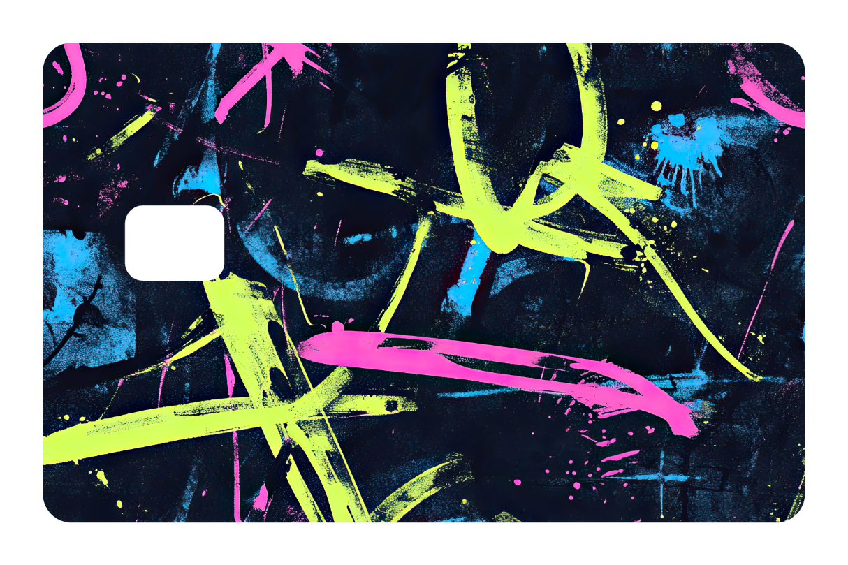 CARD WRAP: GRAFFITI 16
