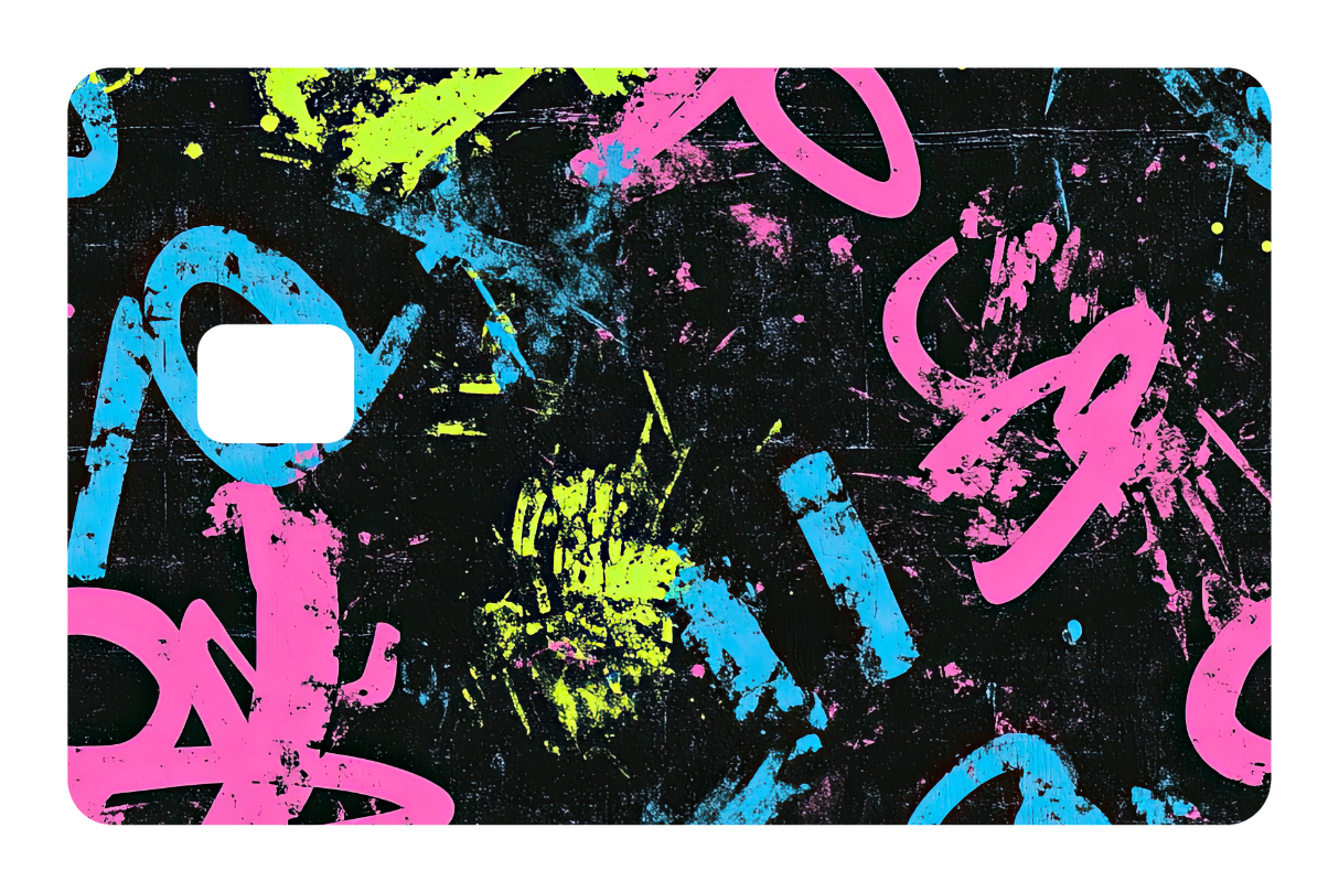 CARD WRAP: GRAFFITI 14