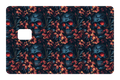 CARD WRAP: SKULLS & FLOWERS