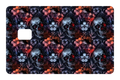 CARD WRAP: SKULLS & FLOWERS