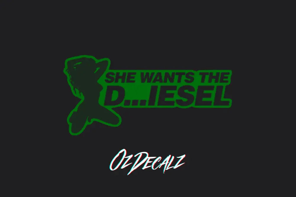 SHE WANTS THE STICKER - OzDecalz