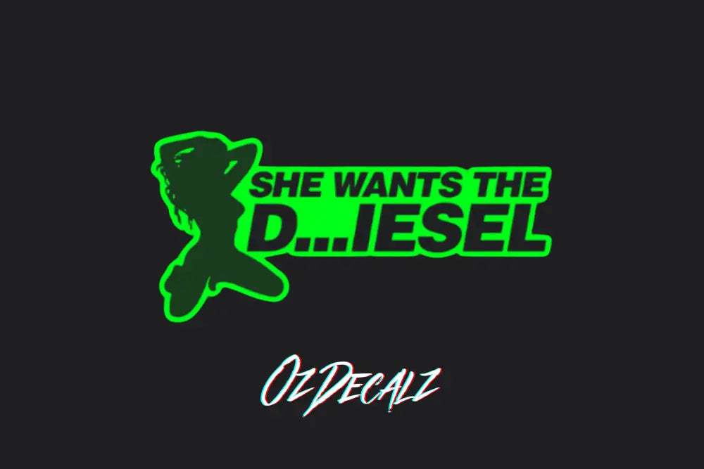 SHE WANTS THE STICKER - OzDecalz