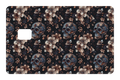 CARD WRAP: SKULLS & FLOWERS