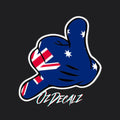 STICKER: AUSTRALIAN SHAKA - OzDecalz
