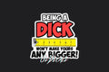 STICKER: BEING A D*CK - OzDecalz
