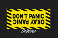 STICKER: DON'T PANIC OKAY PANIC - OzDecalz