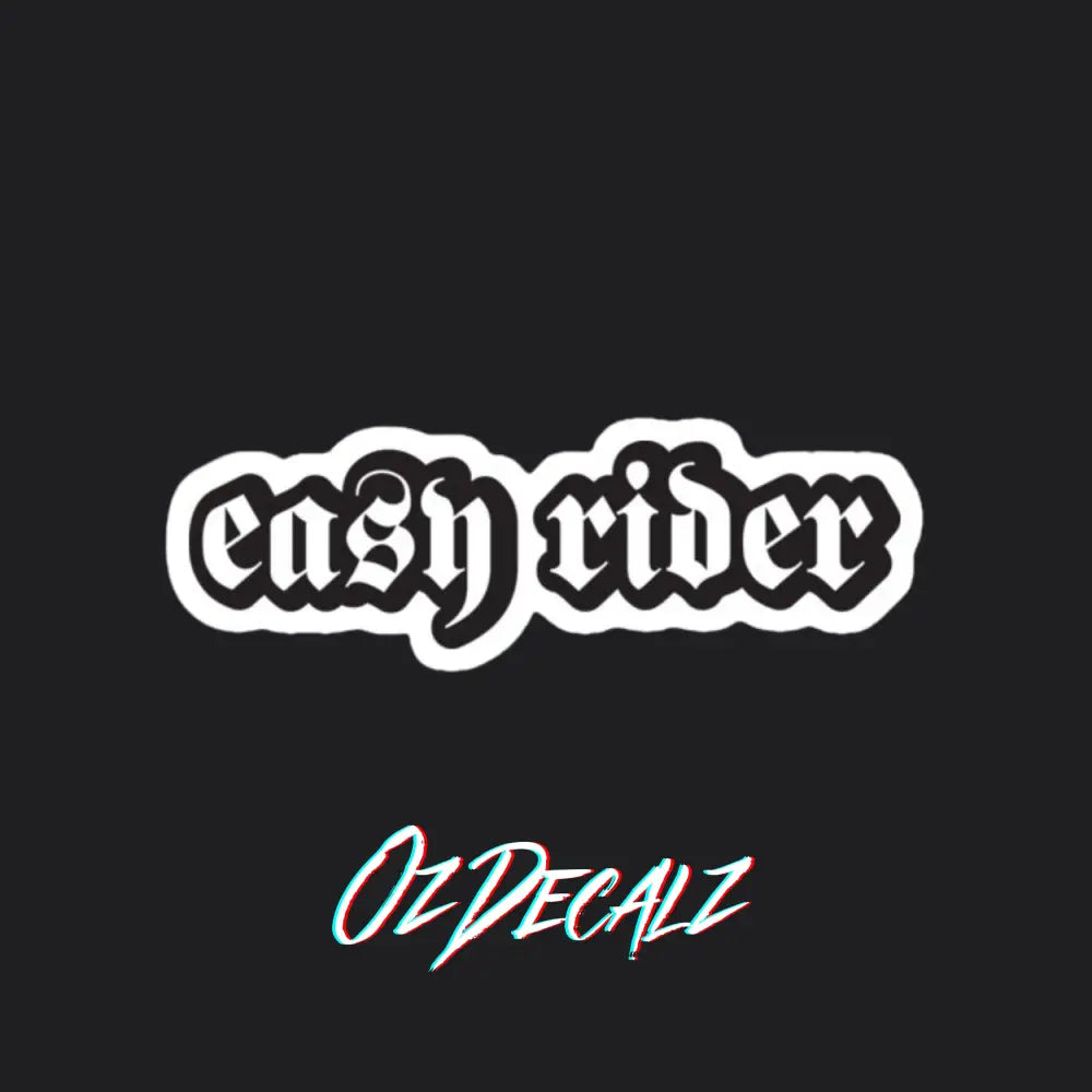 STICKER: EASY RIDER - OzDecalz