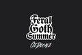 STICKER: FERAL GOTH SUMMER - OzDecalz