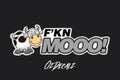 STICKER: F'KN MOOO - OzDecalz