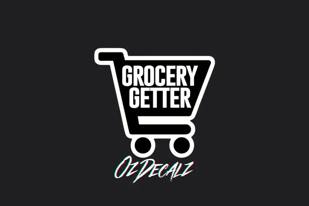 STICKER: GROCERY GETTER - OzDecalz