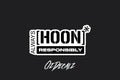 STICKER: HOON RESPONSIBLY - OzDecalz