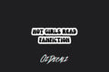 STICKER: HOT GIRLS READ FANFICTION - OzDecalz