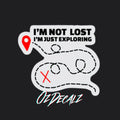 STICKER: I'M NOT LOST JUST EXPLORING - OzDecalz