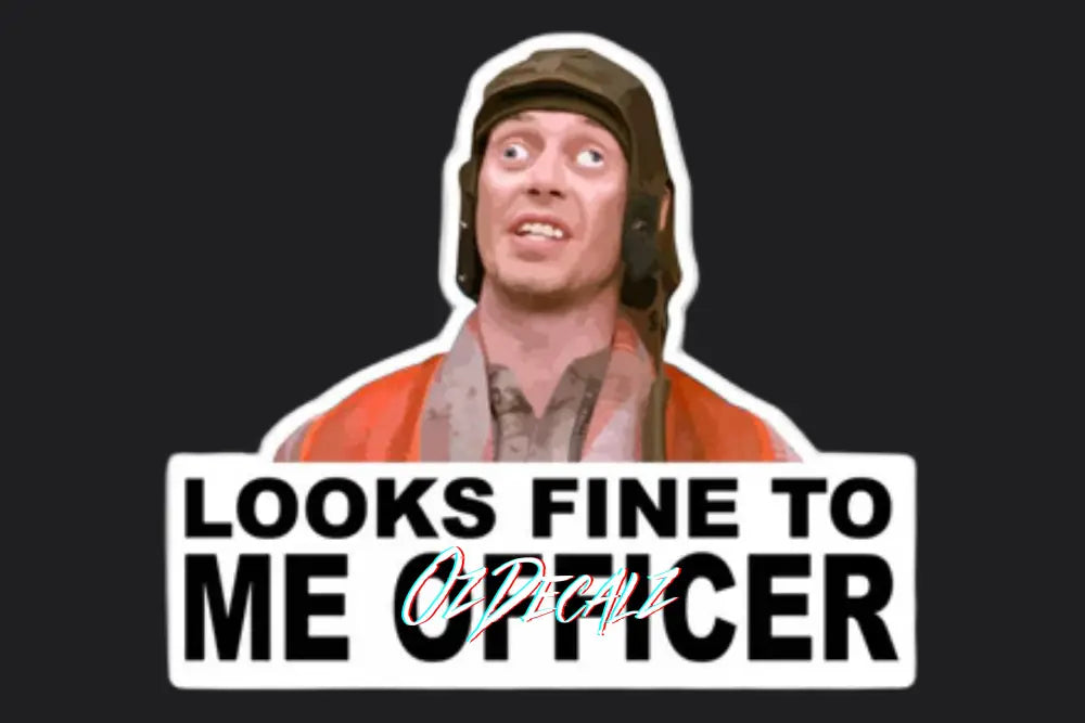 STICKER: LOOKS FINE TO ME - OzDecalz