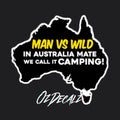 STICKER: MAN, VS WILD - OzDecalz