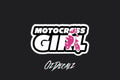 STICKER: MOTOCROSS GIRL - OzDecalz