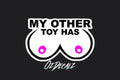 STICKER: MY OTHER TOY HAS - OzDecalz
