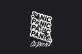 STICKER: PANIC - OzDecalz