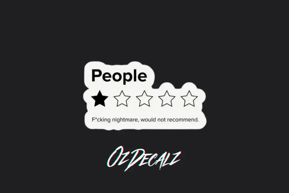 STICKER: PEOPLE - OzDecalz