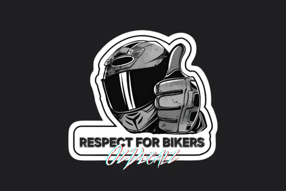 STICKER: RESPECT FOR BIKERS - OzDecalz
