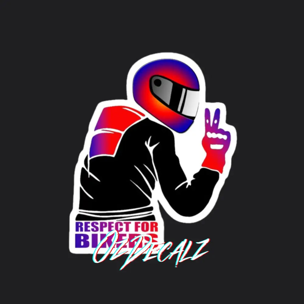 STICKER: RESPECT FOR BIKERS - OzDecalz