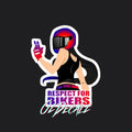 STICKER: RESPECT FOR BIKERS - OzDecalz