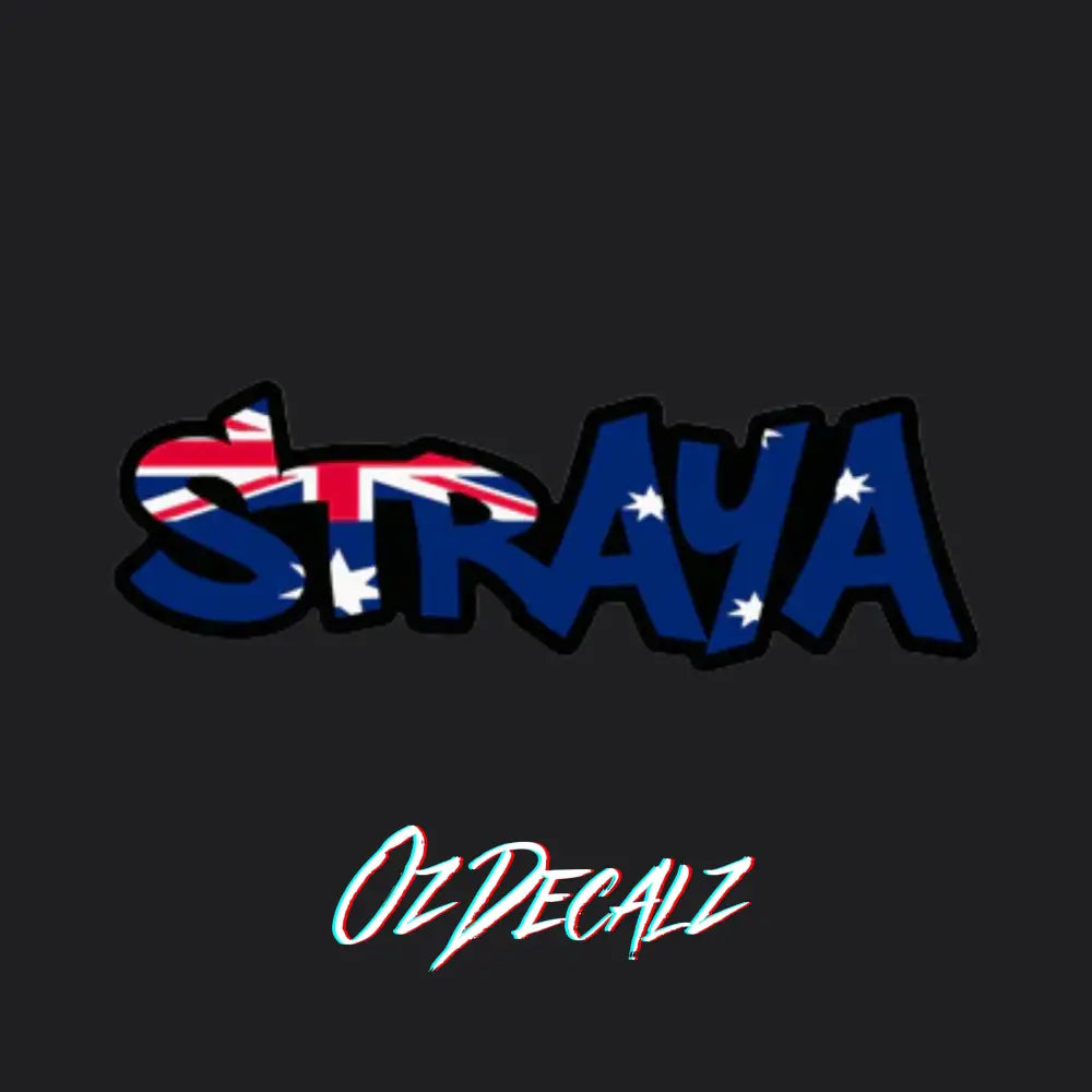STICKER: STRAYA – OzDecalz