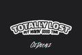 STICKER: TOTALLY LOST - OzDecalz