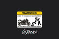 STICKER: WARNING! DON'T TOUCH - OzDecalz
