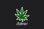 STICKER: WEED LEAF - OzDecalz