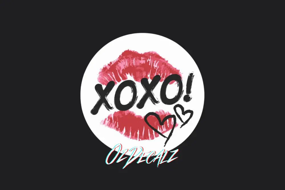 XOXO STICKER - OZDecalz
