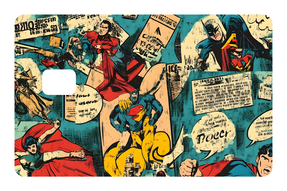 CARD WRAP: COMIC
