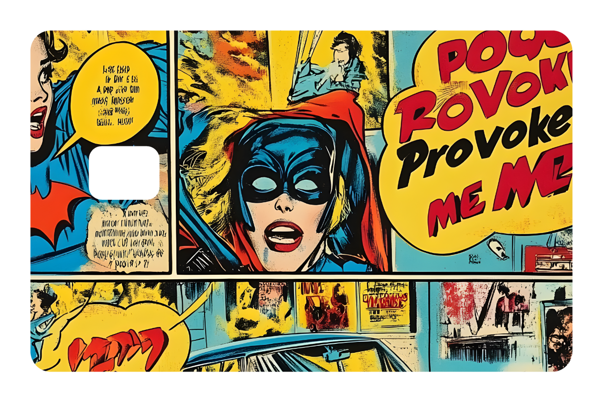 CARD WRAP: COMIC